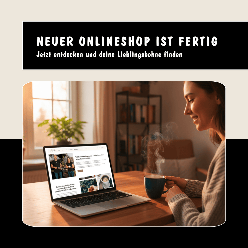 Blog Beitrag zum neuen Onlineshop