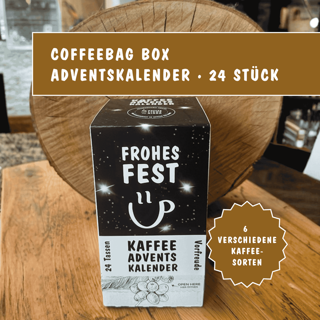 Adventskalender mit Coffeebags