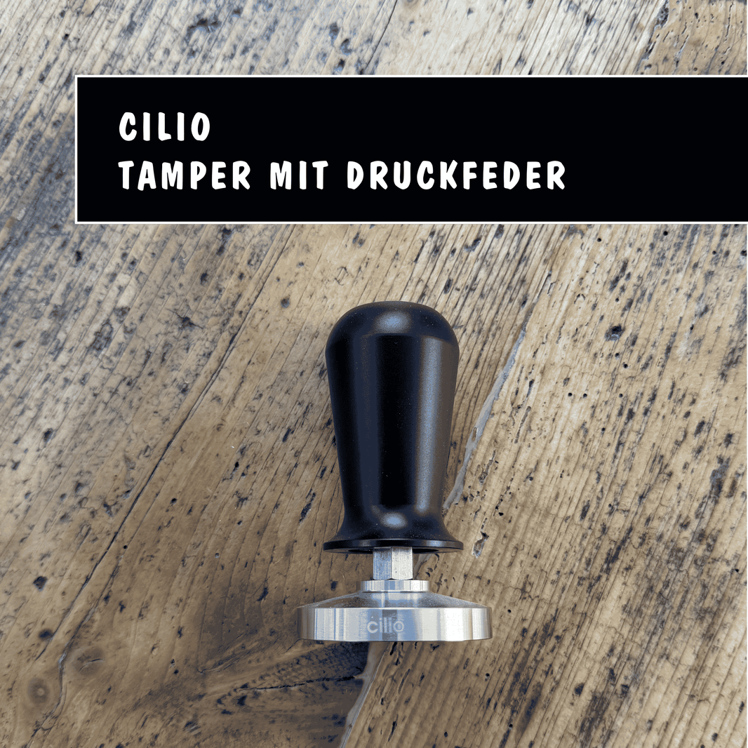 Cilio Tamper mit Druckfeder