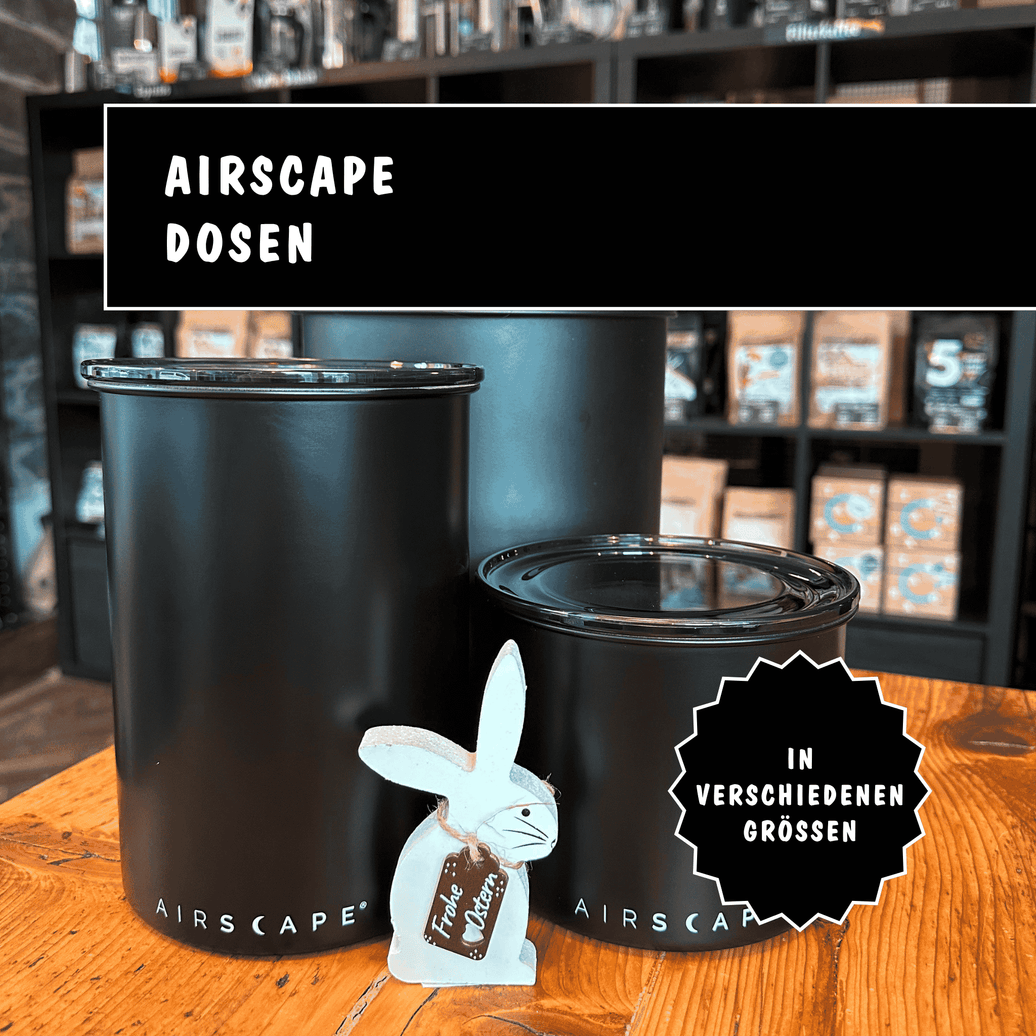Airscape Dosen schwarz