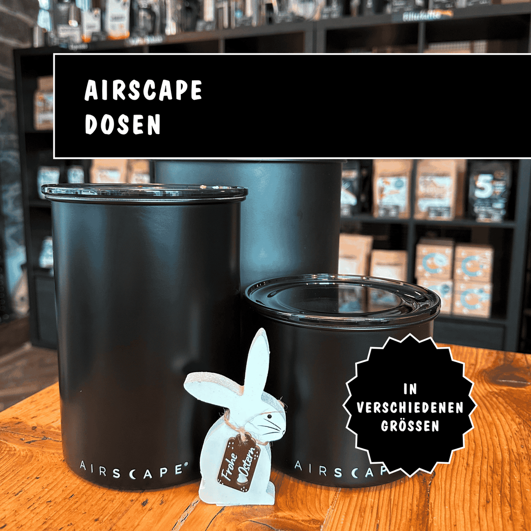 Airscape Dosen schwarz