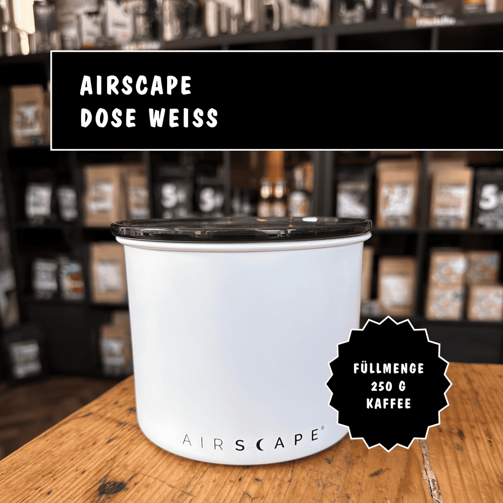 Airscape Dosen weiss klein
