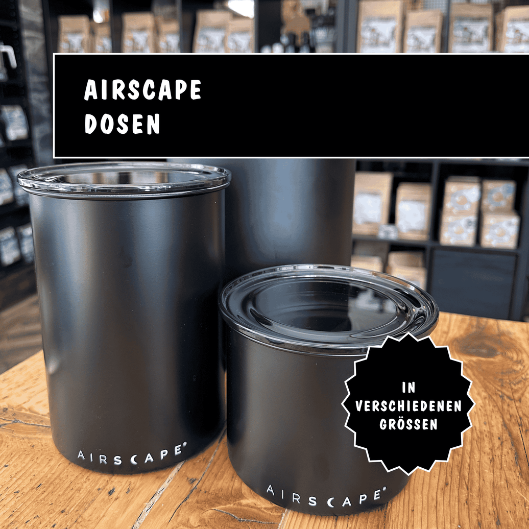 Airscape Dosen schwarz