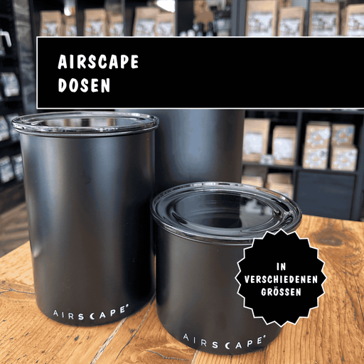 Airscape Dosen schwarz
