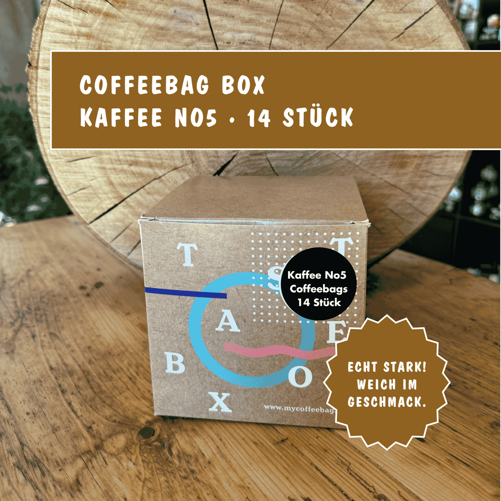 Box Coffeebag Kaffee No5