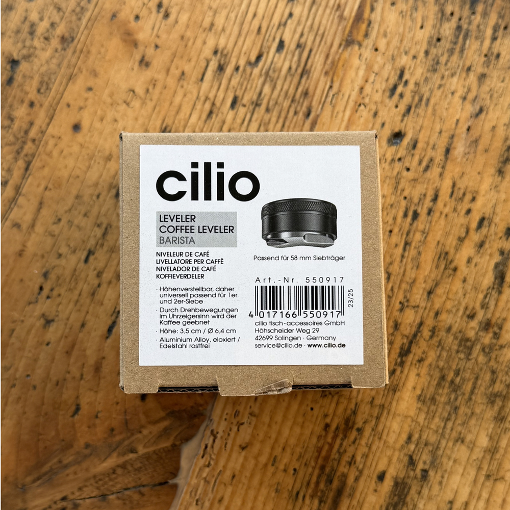 Ciolio Coffee Leveler Verpackung