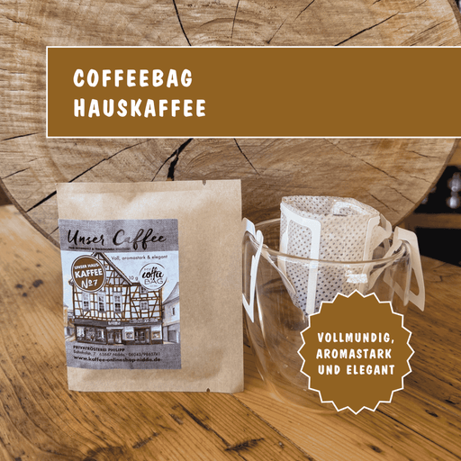 Coffeebag No7 Hauskaffee · Einzelbeutel