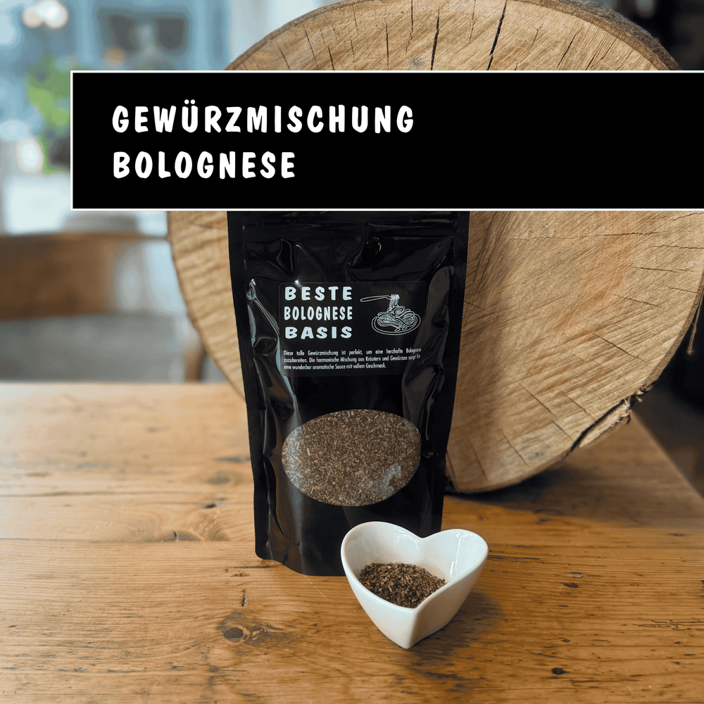 Bolognese Basis - Privatrösterei Philipp  - Gewürz - Gewürzmischung Bolognese Basis im Standbeutel, Premium Handwerk aus Deutschland, kulinarisches Highlight