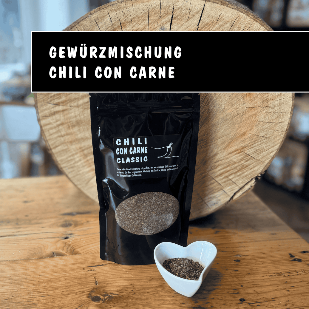 Chili con Carne Basis - Privatrösterei Philipp - Gewürz - Gewürzmischung Chili con Carne im Beutel , handwerklich aus Deutschland 