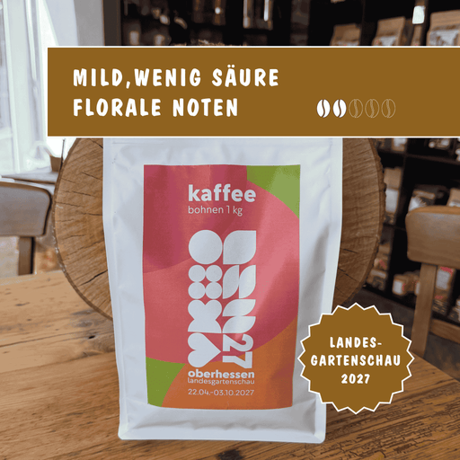 Kaffee Landesgartenschau Oberhessen 2027 · 100 % Arabica