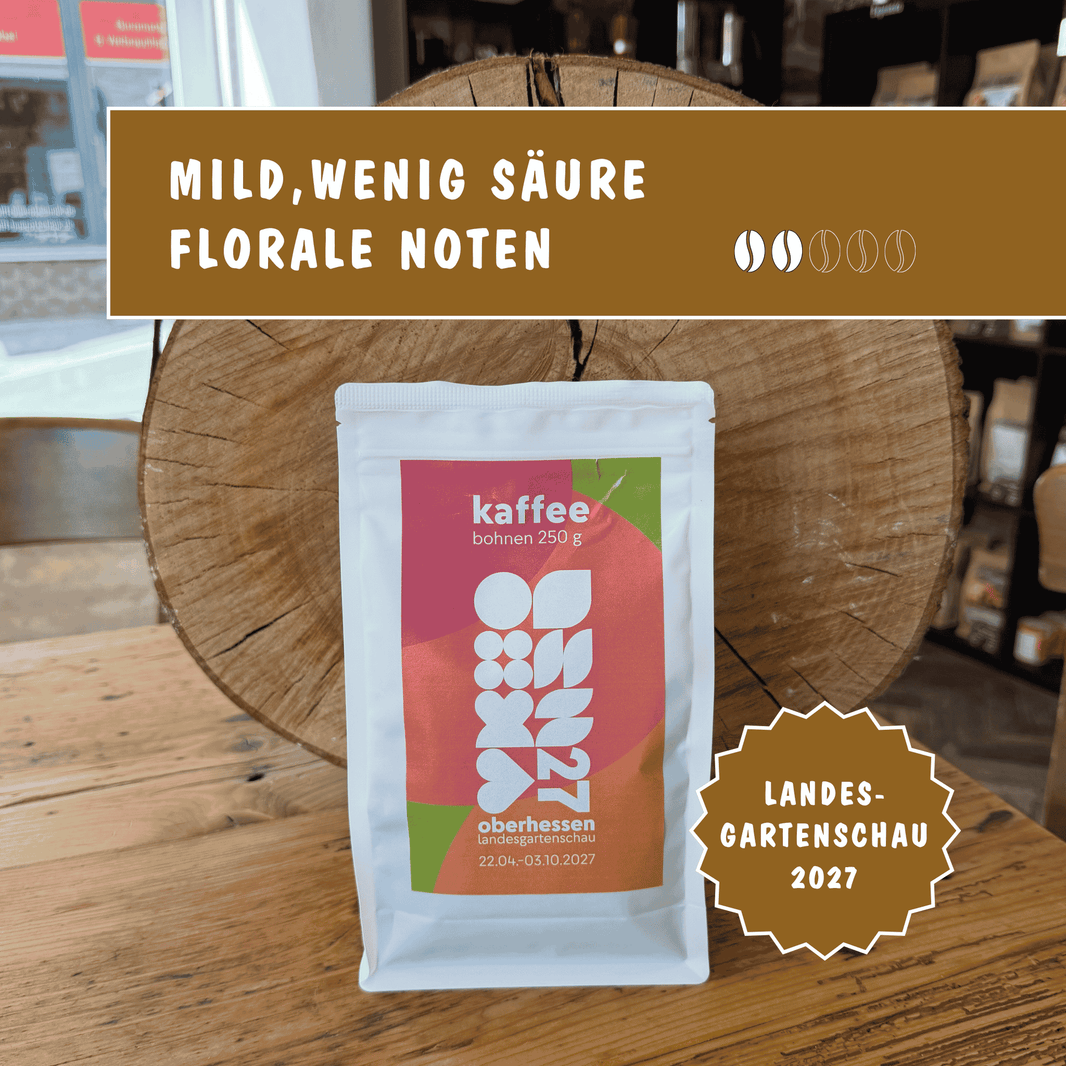 Kaffee Landesgartenschau Oberhessen 2027 · 100 % Arabica