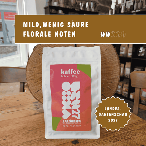 Kaffee Landesgartenschau Oberhessen 2027 · 100 % Arabica