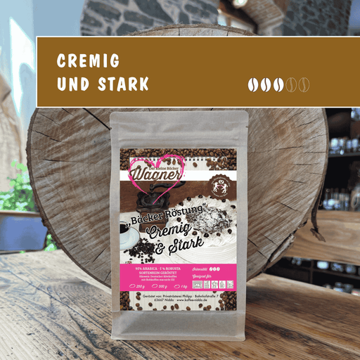 Cremig und Stark Bäckerei Wagner Kaffee