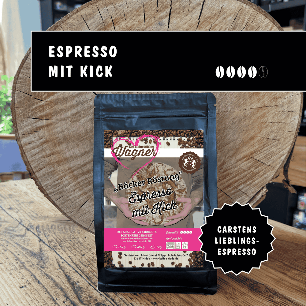 Espresso mit Kick Bäckerei Wagner 
