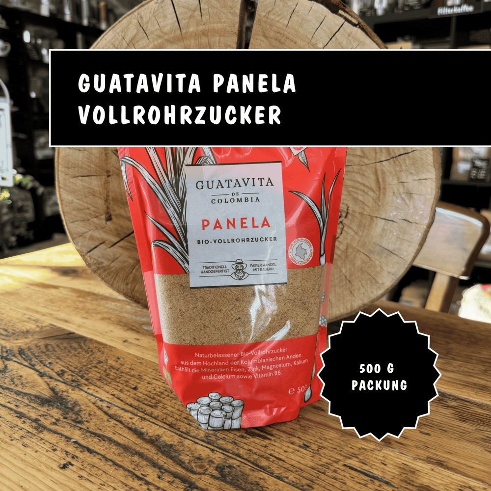 GUATAVITA Panela Vollrohrzucker 500g Beutel